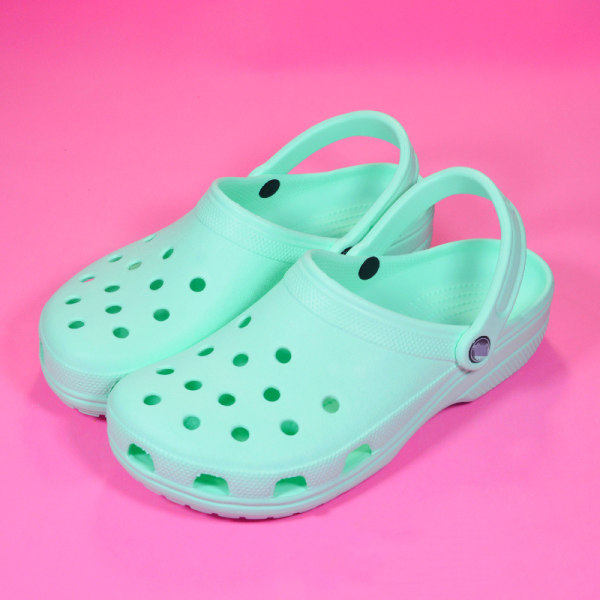 Unisex - Aikuisten Klompit Rakastajille Sandaalit Ja Tossut Koti Vapaa-aikaan Mint Green Star M7W9/39-40 sizes