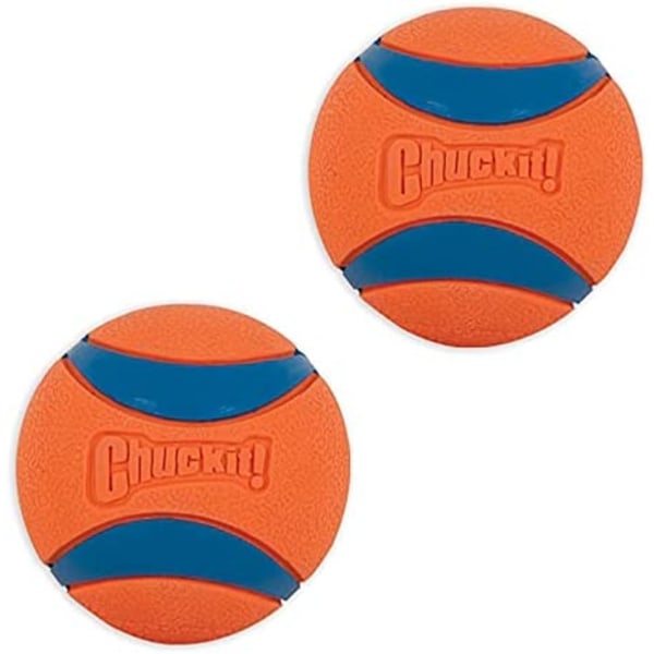 Ultra Plastic Dog Ball, Starter Yhteensopiva, 2 Pakkaus, Pieni xxl 1 pack