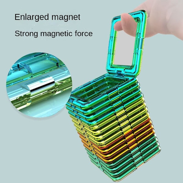 Magneettiset elokuva-opetuslelut lapsille Storage Car Boys'  Magnet 98 Pcs