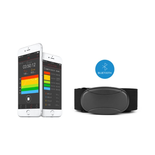 Intelligent APP Monitoring Exercise Bluetooth 4.0 Heart Rate Bröstband