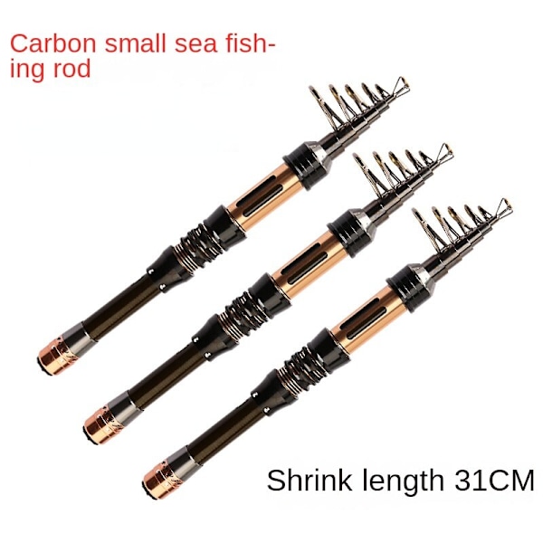 Carbon Mini Ultrakort sjöstång Liten sjöstångsstång 1.3m