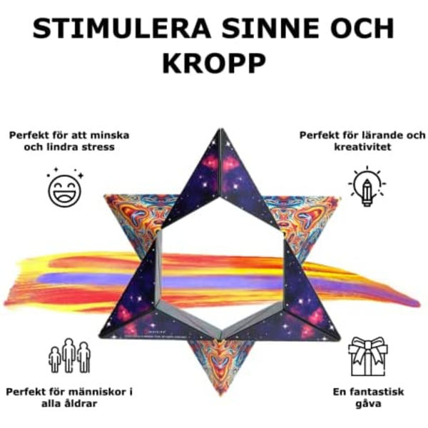 3D pusselkub med 36 sällsynta jordartsmagneter elements