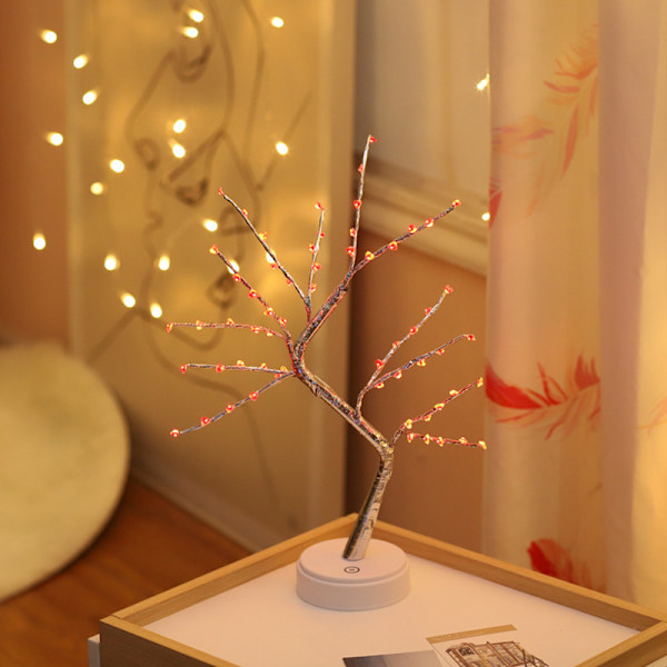 Led Firefly Tree Lamp Starry Dekorativ Lampa 60 lamp love tree lamp battery+usb dual-purpose model
