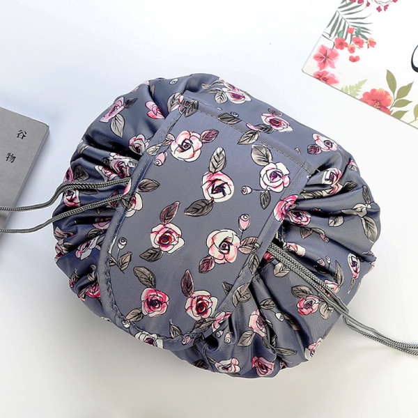 Lazy Cosmetic Bag Portabel Reseförvaringsväska Lazy Bag 玫瑰