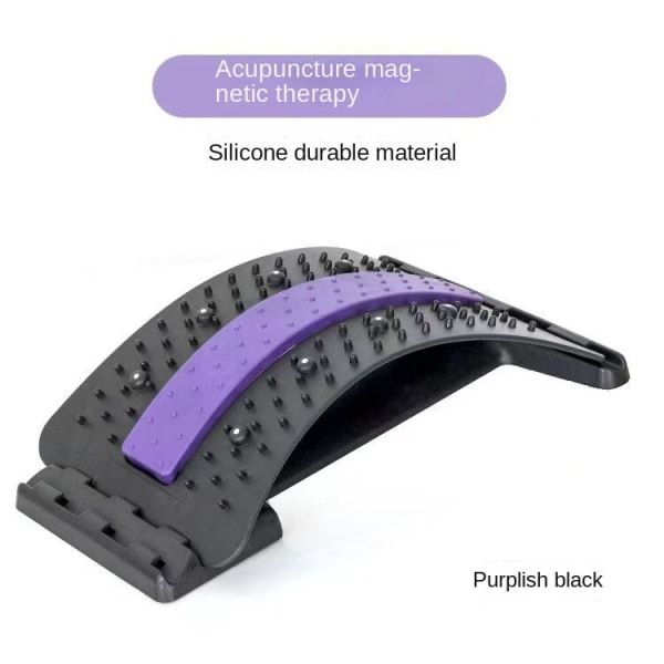 Nackkota, ländkota, massageapparat 磁疗硅胶款紫色