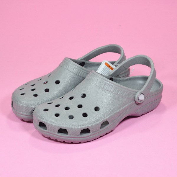 Unisex - Aikuisten Klompit Rakastajille Sandaalit Ja Tossut Koti Vapaa-aikaan Light Grey Star M11/45-46 sizes