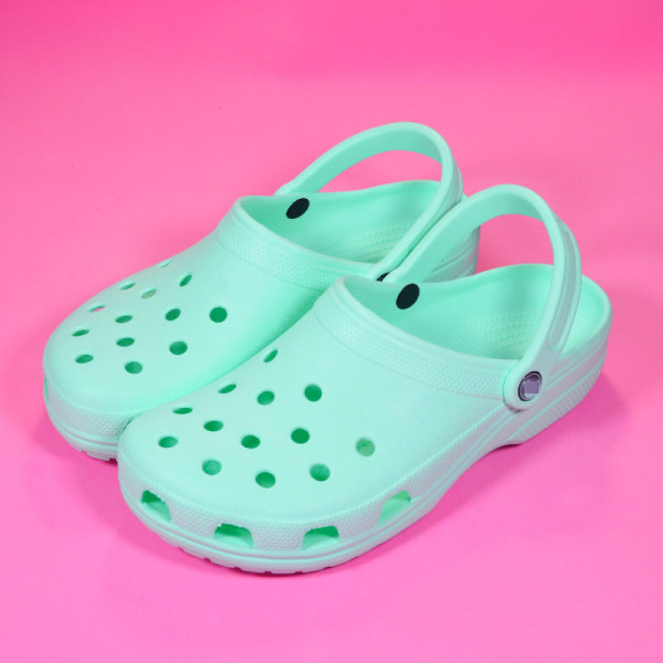 Unisex - Vuxna Träskor Lovers Sandaler Och Tofflor Hem Fritid Mint Green Star M10W12/44 size