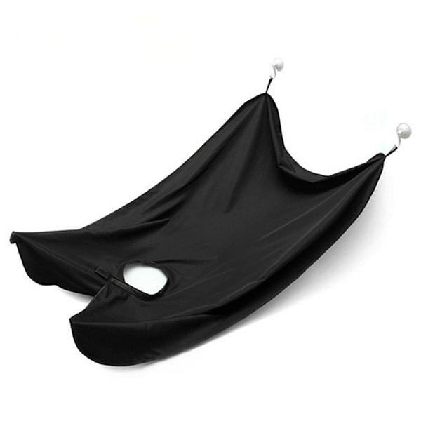 Raktyg Skägg för män Rakförkläde Raktyg Black (transparent suction cup)