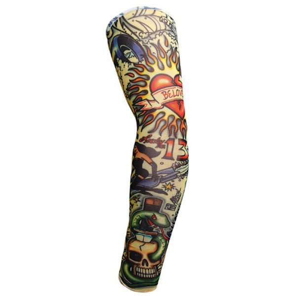 Outdoor Riding Ice Silk Tattoo Arm Sleeve Tatuering Ice Sleeve ts-09 l