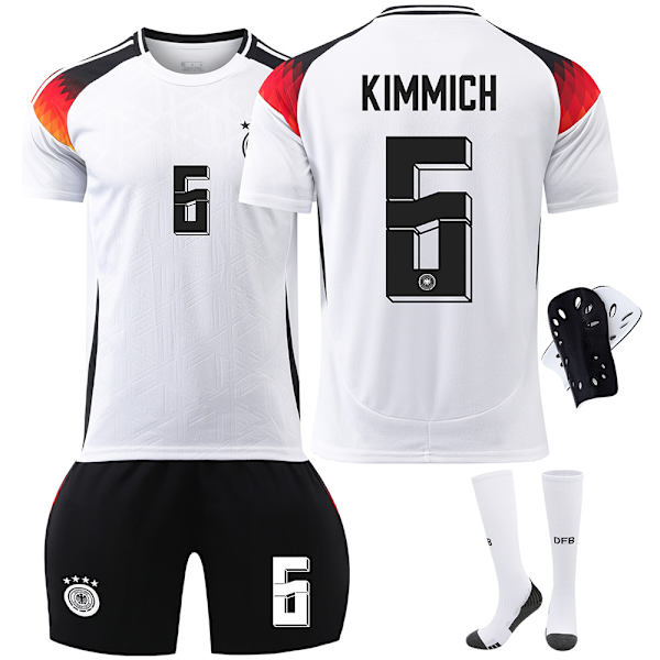 Tyskland fotbollsjersey 2024 nummer 13 Muller EM-jersey 7 Havertz 8 Kroos barn- och herrset gränsöverskridande Size 6 L code