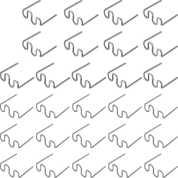 1000 st svetsade plastklämmor för svetsverktygssats 1000pcs