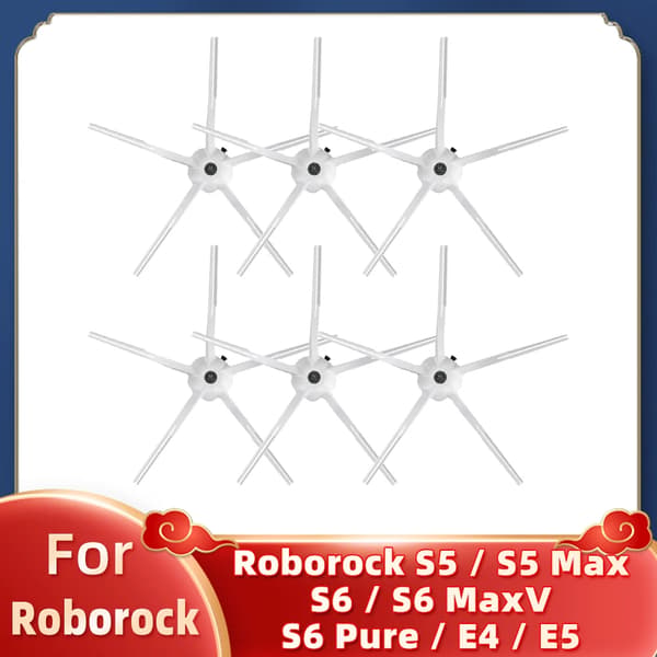 Passer til Xiaomi Mi Robot Støvsuger 1 / 1S SDJQR01RR SDJQR02RR Roborock E2 E3 E4 E5 S4 S4 Max S5 Hovedsidebørste Filter