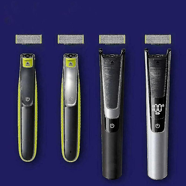 6 st blad kompatibelt med Philips Oneblade kompatibelt med blad skägg rakhuvud Qp210 Qp220 Qp230 Qp2520 Qp2530 Qp2527 Qp2533 Qp2630 Qp6520 (2024) 3 Pcs