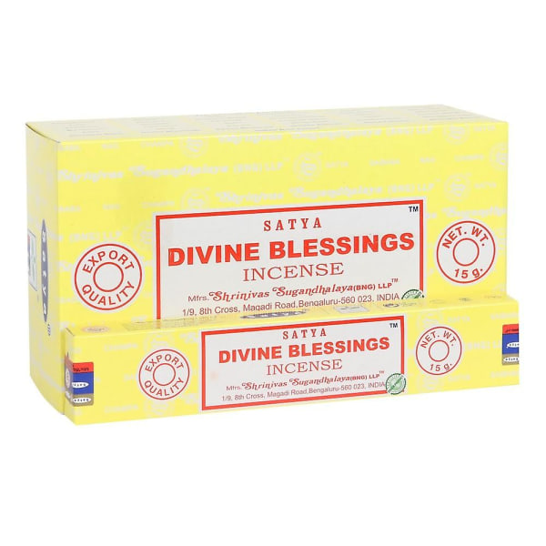 Divine Blessings Rökelsepinnar (Förpackning om 120) Yellow One Size