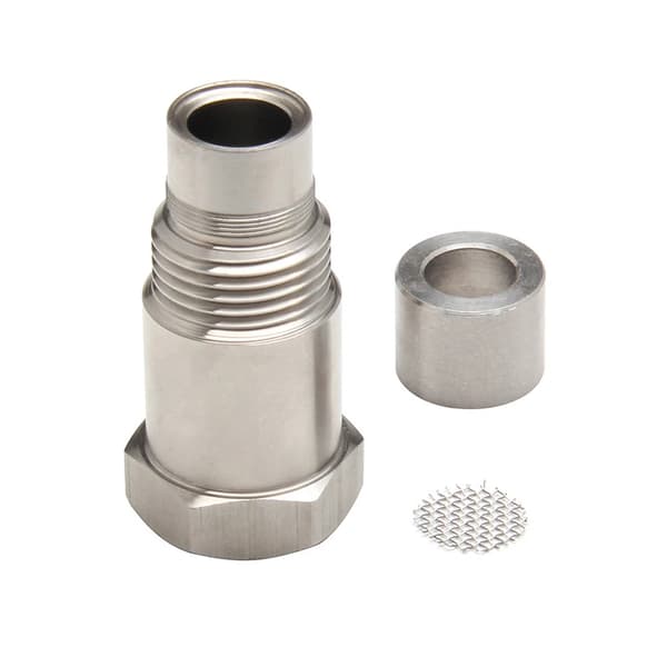 1 stk. M18 X 1,5 Rustfrit Stål Ilt Sensor Spacer Adapter Bung Katalysator Kontrollér Motorlys Fix