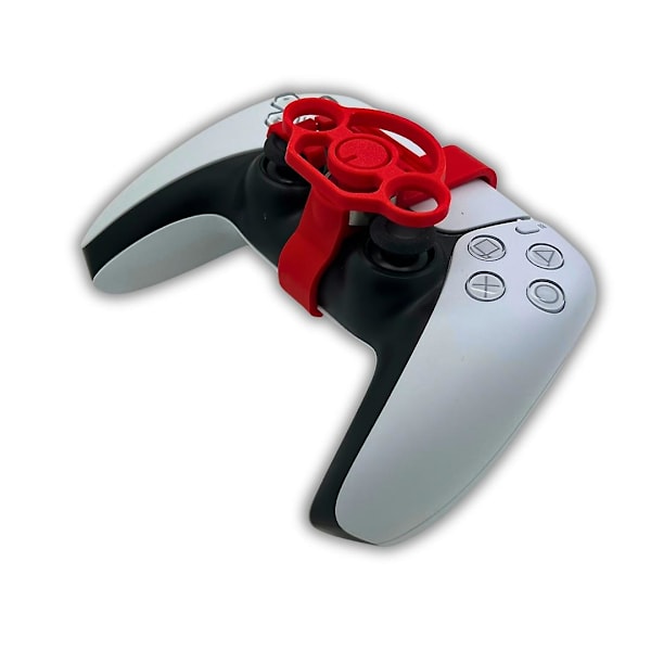 Gaming racing hjul mini styrtillbehör för PS5 Controller Red 0001