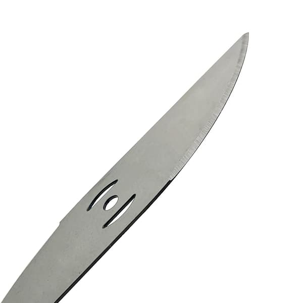 10 stk. hageverktøy tilbehør metallblad 5 mm hullplate for elektrisk børstekutter gresstrimmer