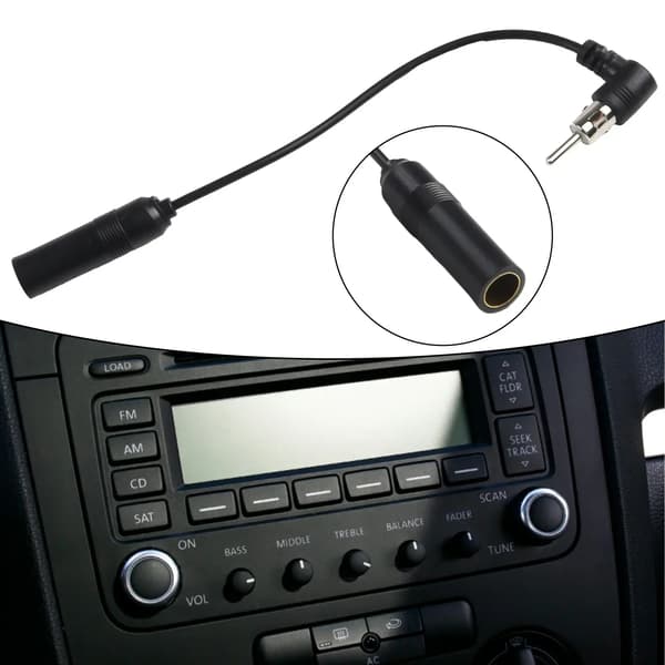 Bil Stereo Audio Antenne Adapter Antenneforlenger Biltilbehør