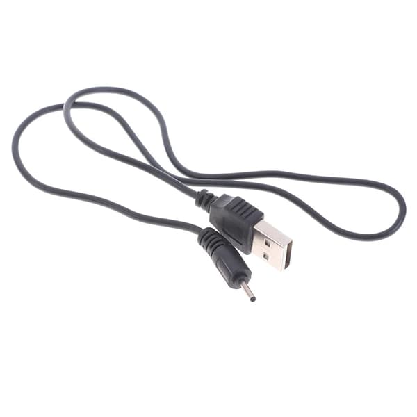 USB-ladekabel 2 mm liten plugg USB-lader Rett ledning til USB-kabel for CA-100C liten pluggtelefon