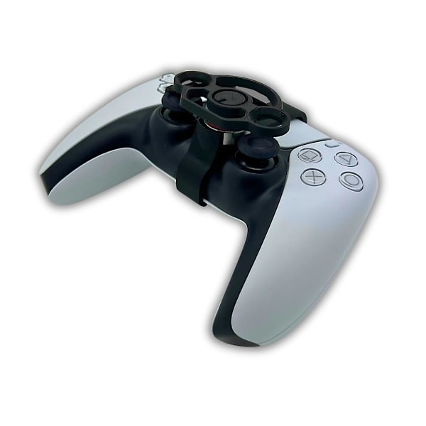 Gaming racing hjul mini styrtillbehör för PS5 Controller Black 0001
