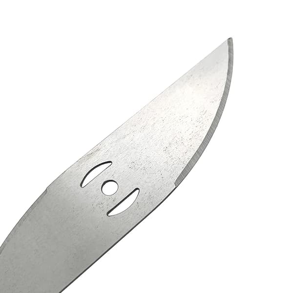 10 stk. hageverktøy tilbehør metallblad 5 mm hullplate for elektrisk børstekutter gresstrimmer