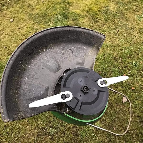 4 stk. Udskiftningsblade i rustfrit stål til PolyCut 2-2 plæneklippertilbehør, haveværktøj #W0