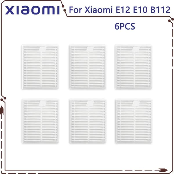 Til Xiaomi støvsuger S20 E12 E10 B112 fejerobot støvsuger hovedbørste sidebørste moppeklud HEPA filter reservedele