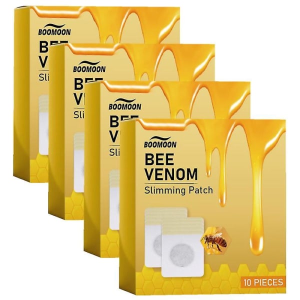 Bee Venom Lymfatisk Dränage Bantning Patch 4bags