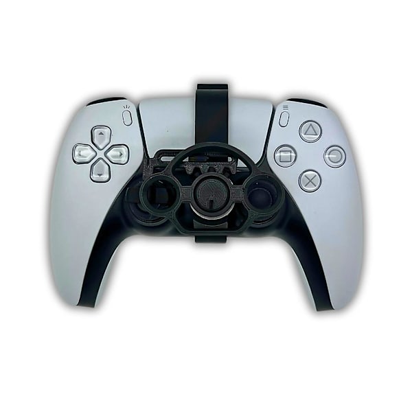 Gaming racing hjul mini styrtillbehör för PS5 Controller Black 0001