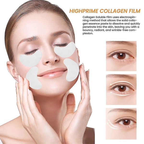 Korea Highprime Collagen Soluble Film, Anti-ageing Smooths Out Fine Lines And Wrinkle, Highprime Collagen Film (3 Boxes) 3 boxes-6pcs