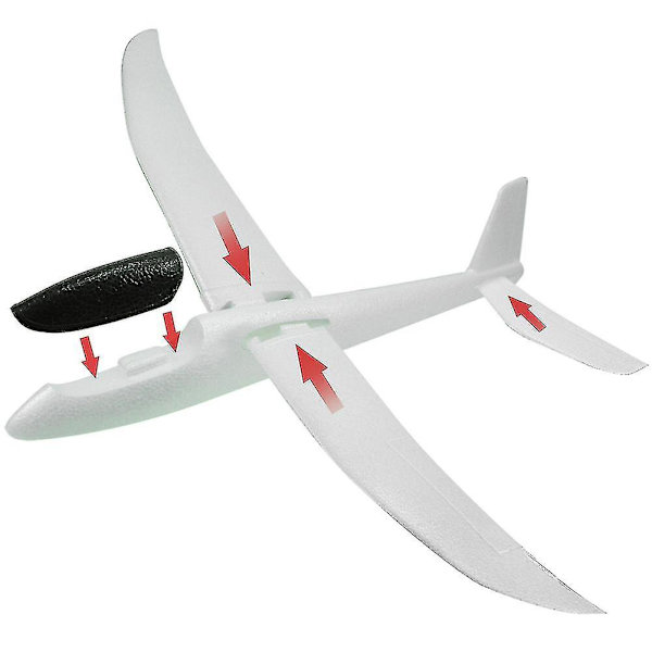 99 cm Epp Foam Hand Kasta Flygplan (dekal) 706 100% ny