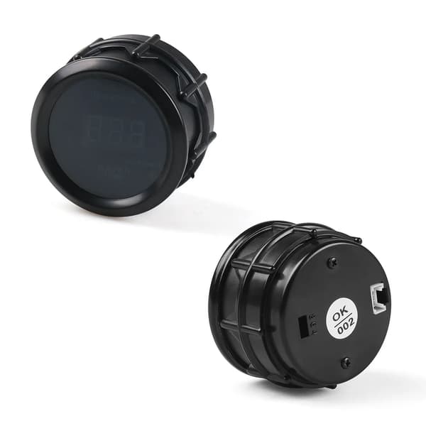 Vanntemperaturmåler 2\" 52mm numerisk vanntemperaturmåler LED blå stemmekontroll med sensor BX 101462