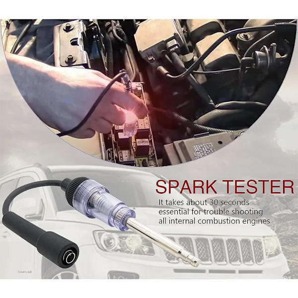 2 st Bil Auto Tändstift Test Online Tändningsfelsökningskit Motor Tändningstest och Diagnostikverktyg!