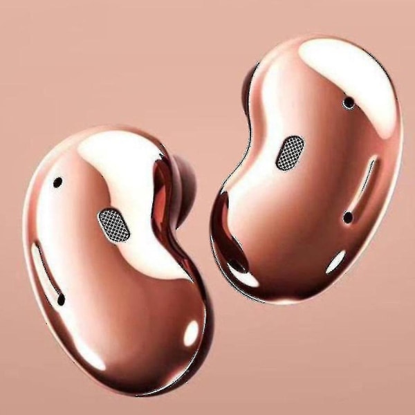 Nya 2024 för Samsung Galaxy Buds Live 9d Stereo R180 Sport Trådlösa In-ear Bluetooth-hörlurar Pow Pink gold
