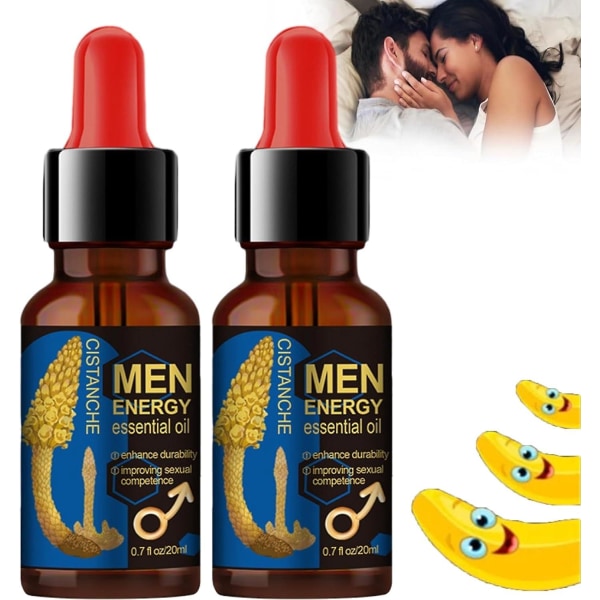 Secret Drops For Strong Men, Secret Happy Drops, Pleasure Peak Oral Drops, Men Enlarge Massage Oil,hemliga Ecstasy Drops For Strong Men 2 Pcs