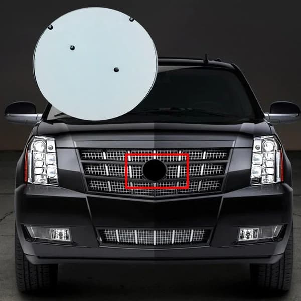 Cadgrad Escalade Grill Emblem, Front Mesh Sticker, År 14.5-2007, 2014 cm