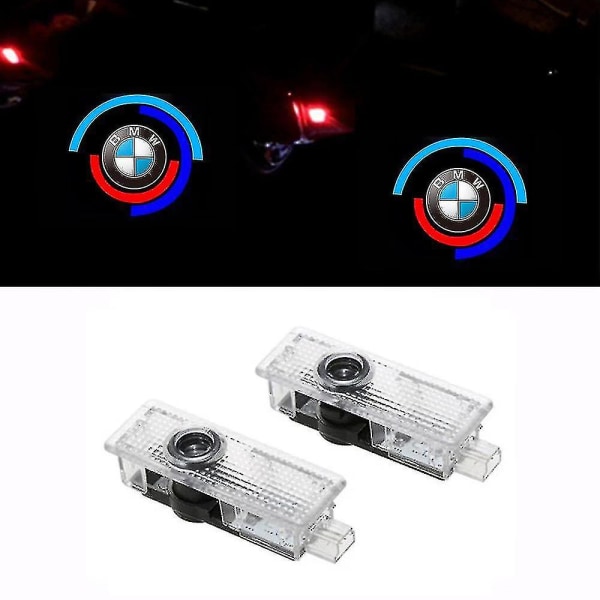 2-pack LED BMW dörrljus logoprojektorer Style 6