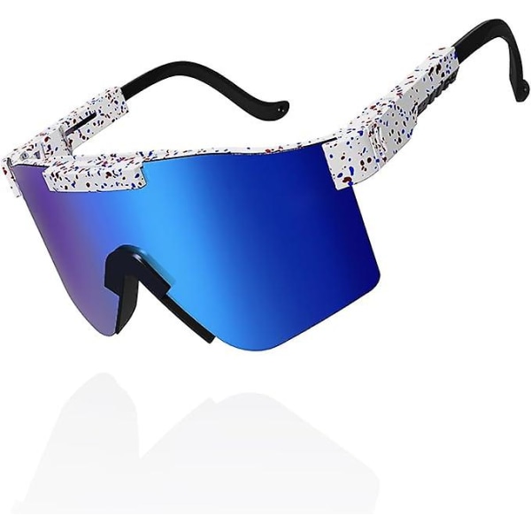 Polariserade cykelglasögon för barn, UV400-skydd Justerbara vindtäta skyddsglasögon Barnsportglasögon för pojkar och flickor B