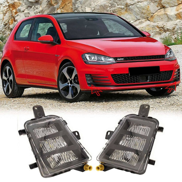 Led Front Vänster Dimljus Drl Dimljus För Golf 7 A7 Mk7 Gtd 2013-2017 5g0941699