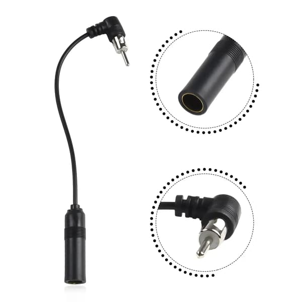 Bil Stereo Audio Antenne Adapter Antenneforlenger Biltilbehør