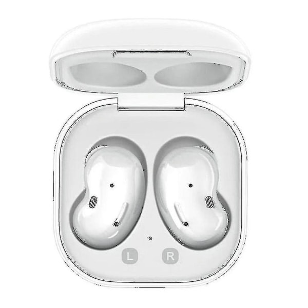 Nya 2024 För Samsung Galaxy Buds Live 9d Stereo R180 Sport Trådlösa In-ear Bluetooth Hörlurar Pow White