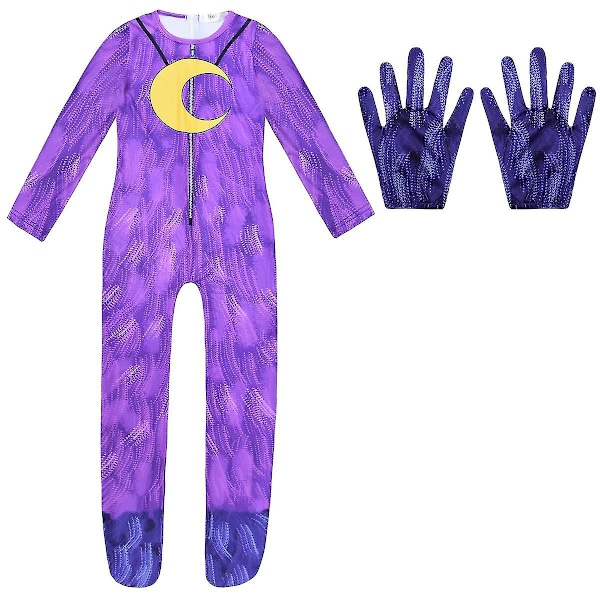 Poppy Playtime 3 Catnap Halloween Cosplay Kostymer för Barn 140cm