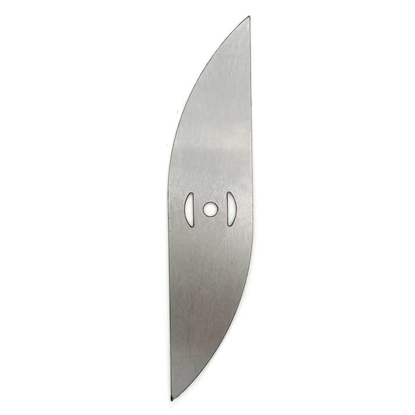 10 stk. hageverktøy tilbehør metallblad 5 mm hullplate for elektrisk børstekutter gresstrimmer