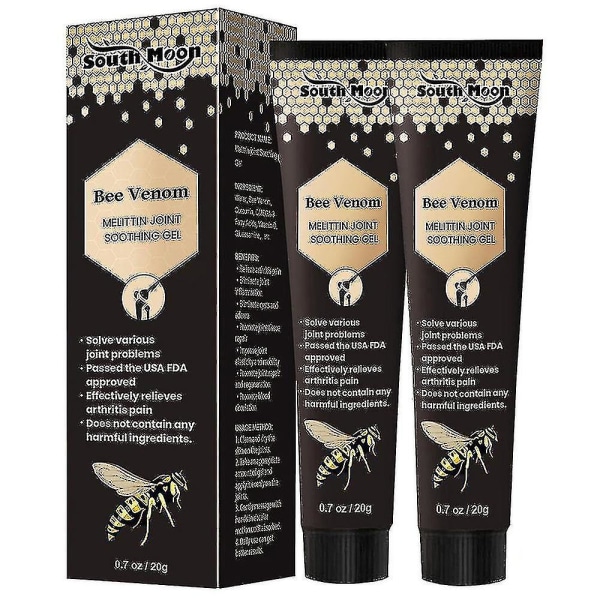 5st Bee Venom New Zealand Bee Venom Professional Treatment Gel, Bee Venom Cream 2pcs