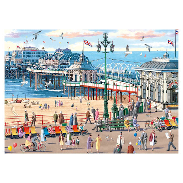 Falcon Deluxe Brighton Pier Pussel (1000 bitar) 1000 Pieces