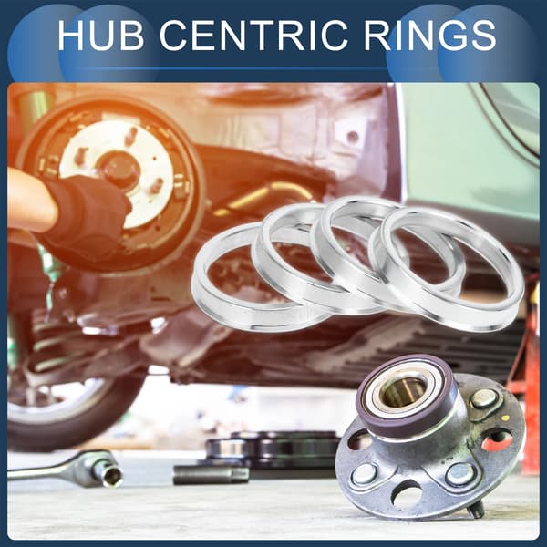 4 st 54,1 mm ID 64,1 mm OD Bil Däck Centrerings Nav Centriska Ringar Hjulhåls Centrum