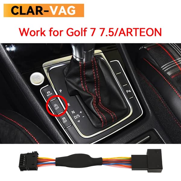 Automatisk motorstartsystem, stopkontrolsensorstik stop annullering til golf 7 7.5
