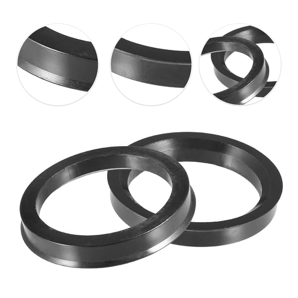 4st 70,1 mm till 66,1 mm Bil Däck Centrerings Nav Centriska Ringar Hjul
