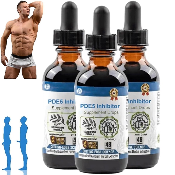 3st Pde5 Inhibitor Supplement Drops Stamina Endurance Booster Wife Drops