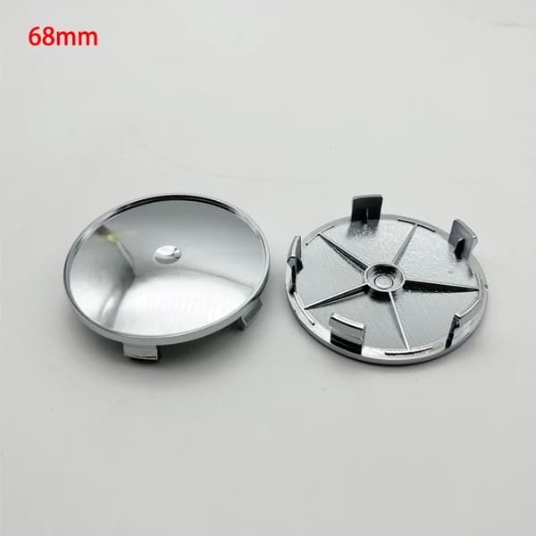 Blank base uden logo, hjulkapsel, fælgdæksel, bildekoration, 68 mm, 4 stk. pr. sæt